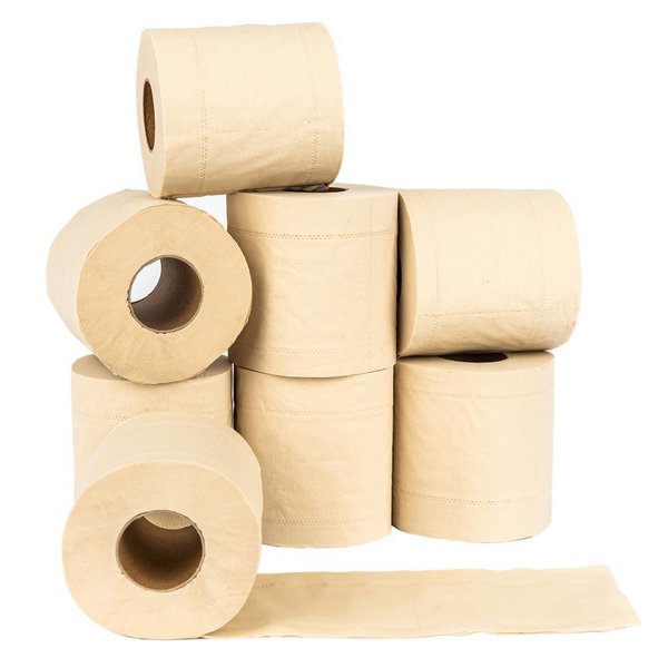 Bambus Toilettenpapier 3-lagig l 8er Pack